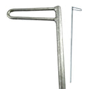 Flag Pin Drop Bolt - Galvanised. Australian Made. Brand: Downee. Australia wide shipping + Melbourne pick-up. Shop Fence and Gate Fittings: Chain.com.au