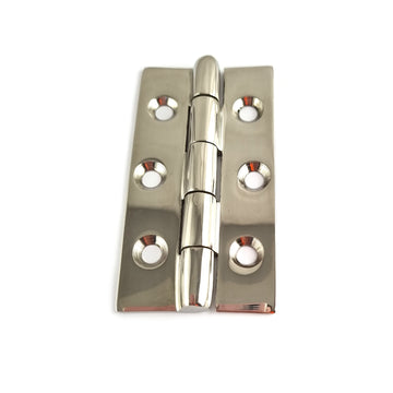 Flat Hinges in Stainless Steel. Size: 41mm x 76mm. Shop online chain.com.au. Shipping Australia wide.