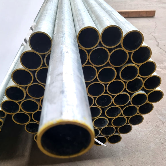 Galvanised Pipes. Sizes: 25NB (34mm Outside Diameter), 32NB (42mm Outside Diameter), 40NB (48mm Outside Diameter). Shop Fence and Gate Fittings online. Australia wide shipping. Chain.com.au