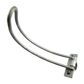 Gate Latch - Double Gate Bow, Galvanised. Product code: KDGBC25. Australian Made. Brand: Downee. Shop Rural Hardware, Catches &amp; Latches online chain.com.au. Australia wide shipping.