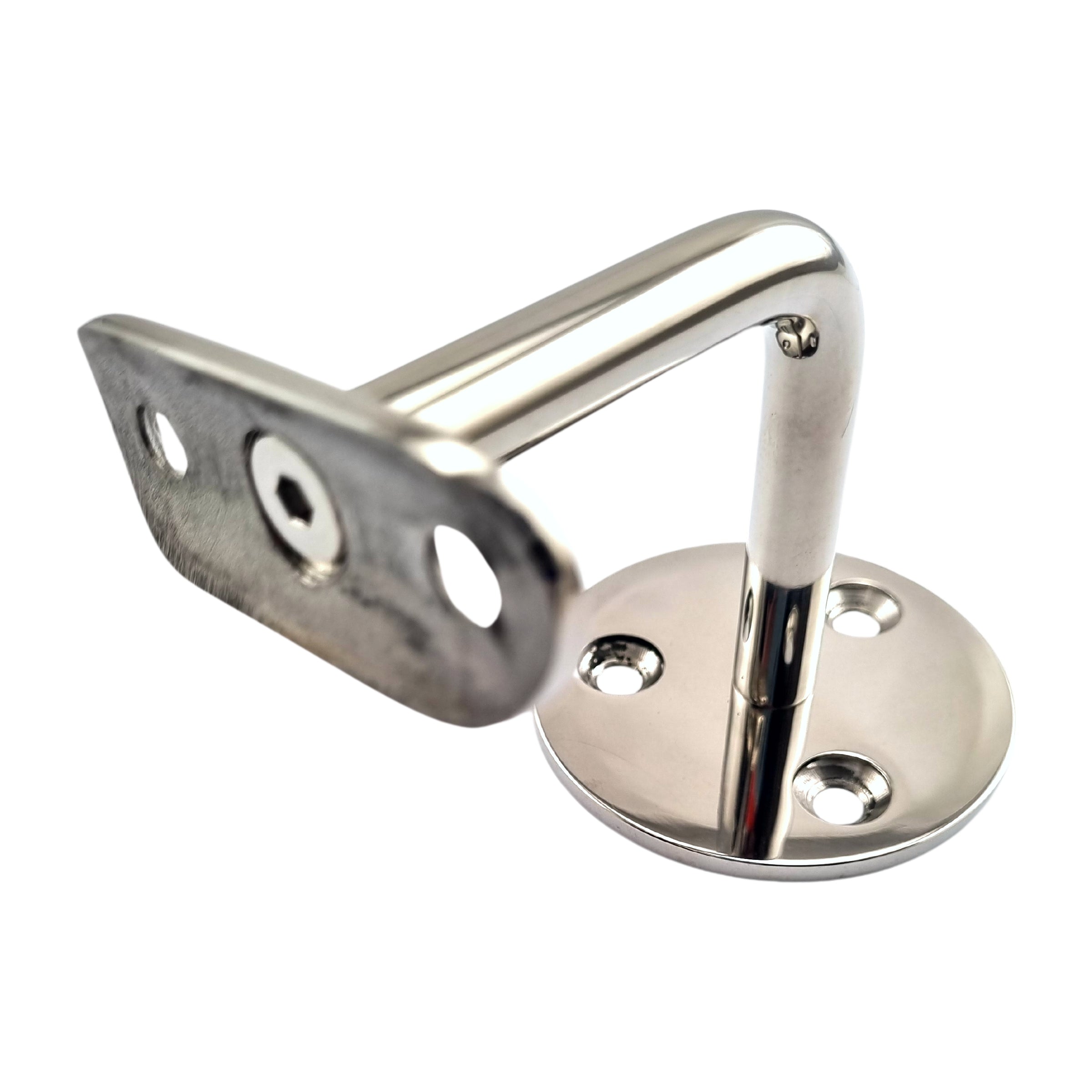 Stainless Steel Handrail Bracket Rail Fitting. Fits 50.8mm or 2-inch pipe. Australia wide shipping. Shop: chain.com.au