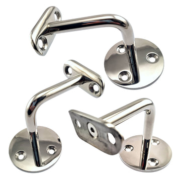 Stainless Steel Handrail Bracket Rail Fitting. Fits 50.8mm or 2-inch pipe. Australia wide shipping. Shop: chain.com.au