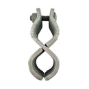 Clamp-On Hinge - Galvanised. Australian made. Brand: Downee. Shop fence & gate fittings. Shipping Australia wide.