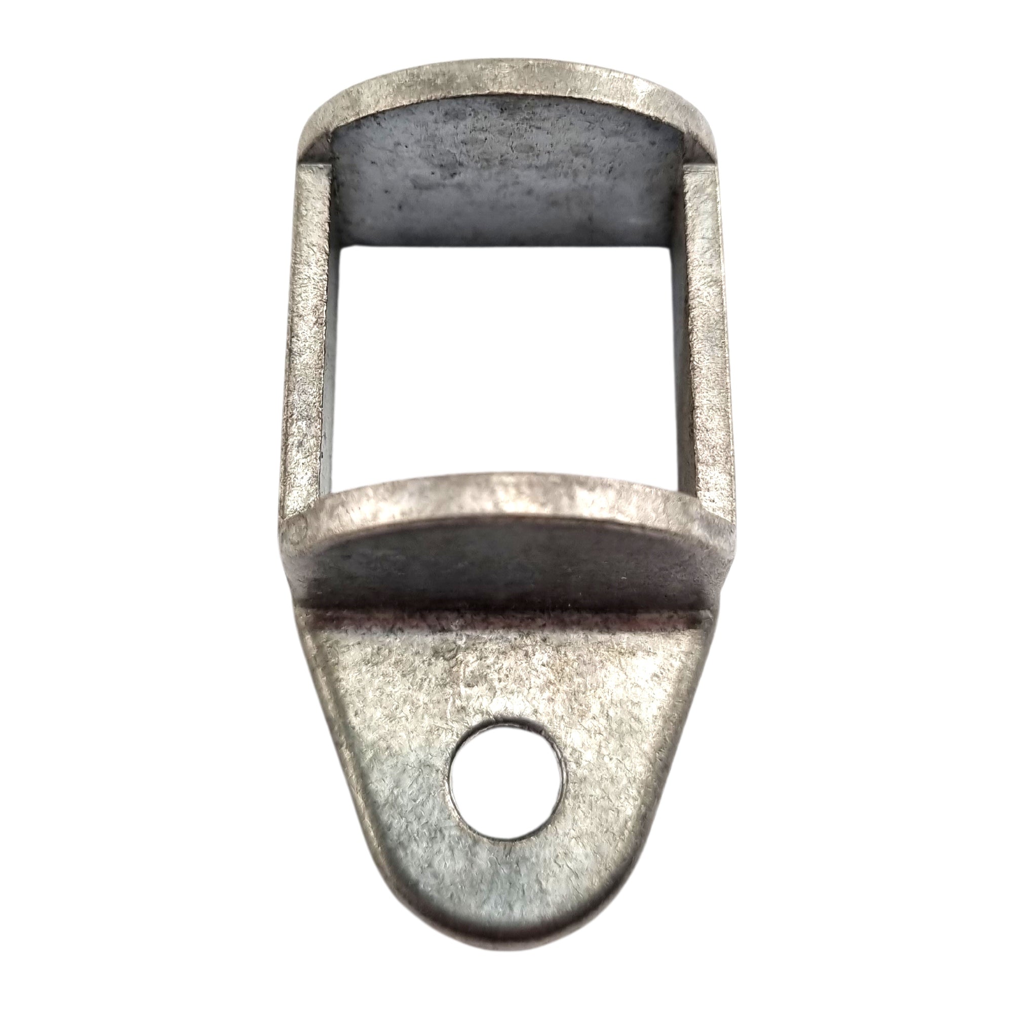 Horizontal - Single Lug - 1 Fixing Hole - Fence Bracket in cast aluminium. Product codes: FB25H, FB30H. Australian Made. Brand: Downee. Shop Tubular Fencing and Aluminium Brackets online chain.com.au. Australia wide shipping.