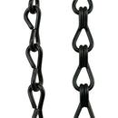 Commercial grade single and double jack chain in black powder coated finish. Various sizes. Shop chain by the metre. Australia wide shipping - chain.com.au