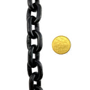Lifting Chain - Black Steel - size: 6mm - Tested & Rated to 1 tonne. Shop chain online at chain.com.au. Australia wide shipping.