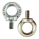 Lifting Eye Bolts - Male in Galvanised & Stainless Steel. Sizes: 8mm, 10mm, 12mm. Australia wide shipping. Chain.com.au