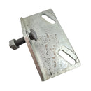 Low Clearance Wall Bracket Assembly in a galvanised finish, Australian made. Product code: UFFLCWB. Brand: Downee. Australia wide shipping. Shop: chain.com.au