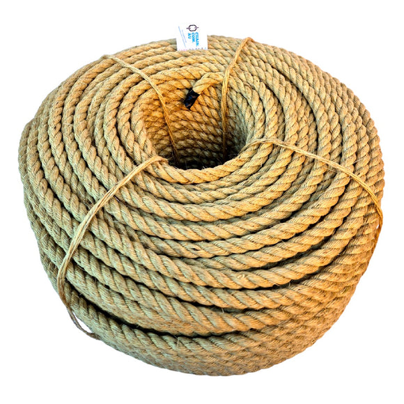 Natural Sisal Rope on a roll. Australia wide shipping + Melbourne pick up.