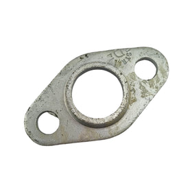 Oval Flange - Galvanised. Brand: Downee. Australian made. Shop fence & gate fittings online chain.com.au. Australia wide shipping.