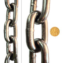 Welded Link Chain - Plain Steel - size 16mm. Chain by the metre. Australia wide shipping. Chain.com.au