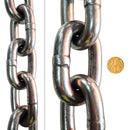 Welded Link Chain - Plain Steel - size 20mm. Chain by the metre. Australia wide shipping. Chain.com.au