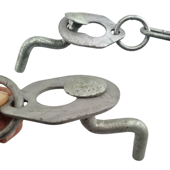 Weld On Ring Catch - Galvanised. Australian Made. Brand: Downee. Fence & Gate Fittings. Shop online chain.com.au. Australia wide shipping.