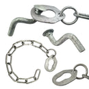 Weld On Ring Catch - Galvanised. Australian Made. Brand: Downee. Fence & Gate Fittings. Shop online chain.com.au. Australia wide shipping.