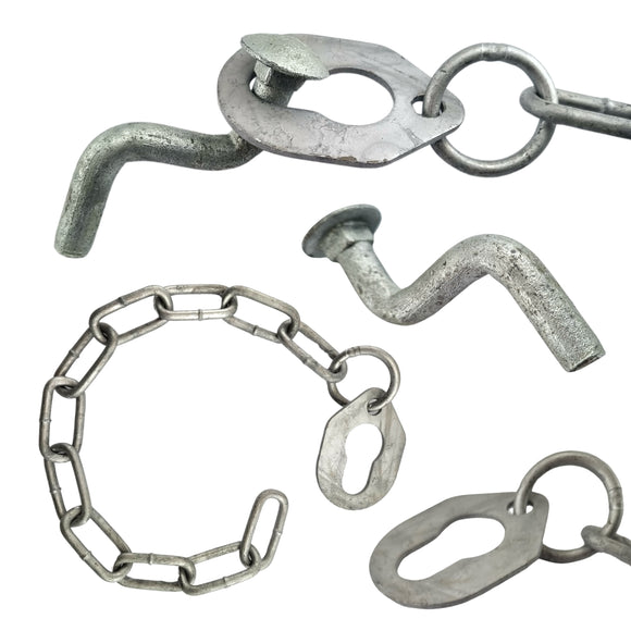 Weld On Ring Catch - Galvanised. Australian Made. Brand: Downee. Fence & Gate Fittings. Shop online chain.com.au. Australia wide shipping.