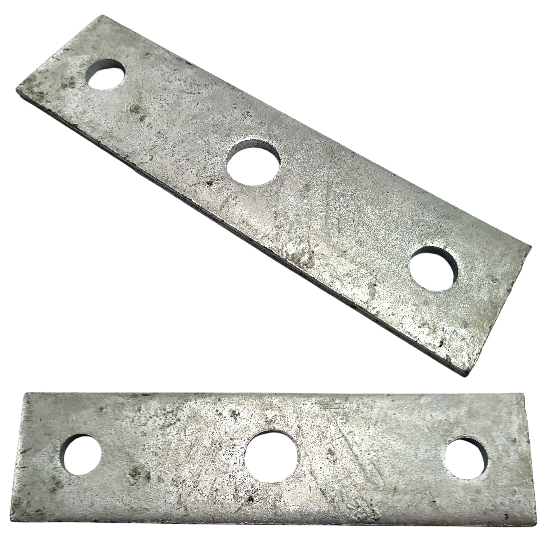 Downee Rail Plated - Galvanised. Product code: G86. Size: 153x40x5mm. Australian Made. Brand: Downee. Shop Tubular Fencing and Steel Brackets online chain.com.au. Australia wide shipping.