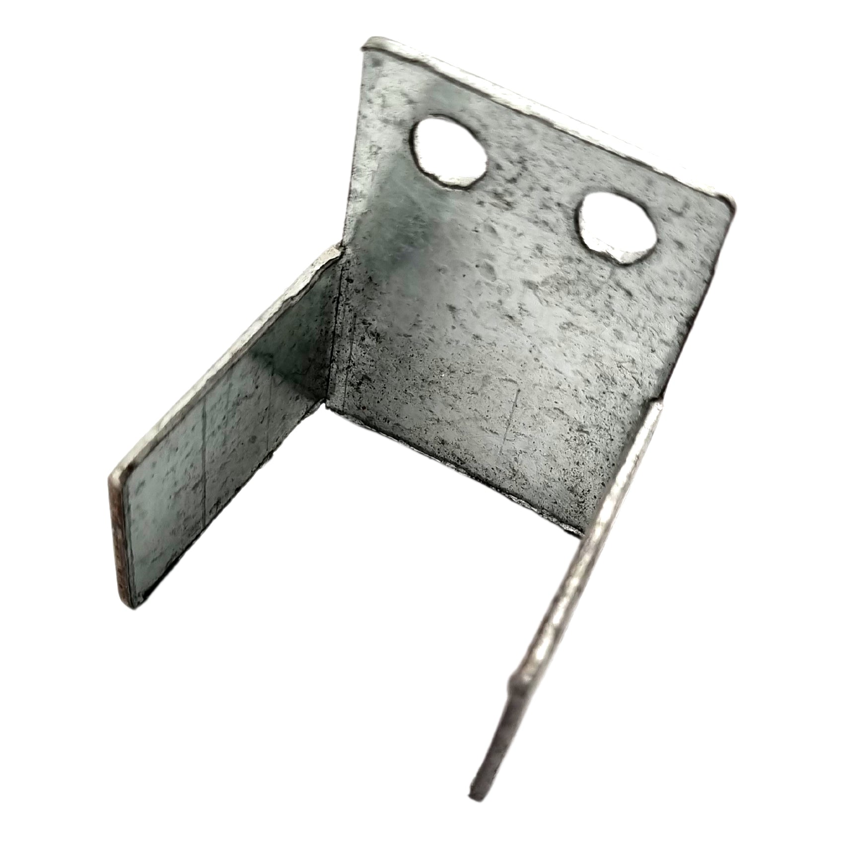 Downee rail tube end bracket in galvabond finish. Australian made. Product code: RS3825, Size: 38x25mmx1.6mm tube. Australian Made. Brand: Downee. Shop Tubular Fencing and Steel Brackets online chain.com.au. Australia wide shipping.