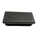 Rectangular Tube Plastic Caps - Flat - Polypropylene. Australian made. Fence & Gate Fittings. Shop online chain.com.au