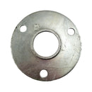 Round Flange - Galvanised. Australian made. Brand: Downee. Shop fence & gate fittings online chain.com.au. Australia wide shipping.