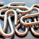 S-hook long arm in marine grade stainless steel. Manufactured: Melbourne, Australia. Shipping Australia wide. Shop hardware chain.com.au