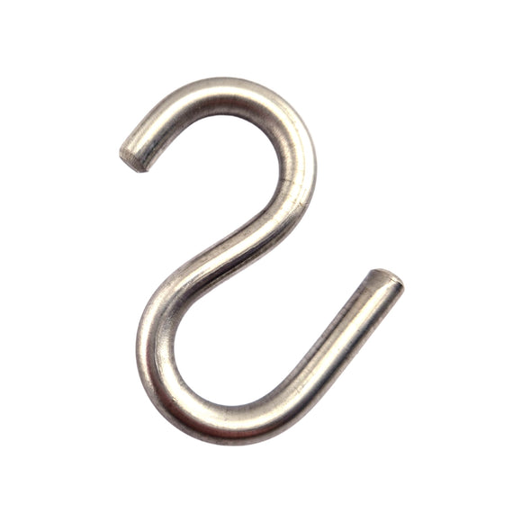 S-Hook Long Arm - Stainless Steel