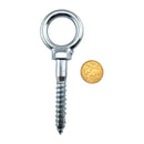 Screw-In Eye, Zinc Plated. Product code: CAC4. Australian Made. Brand: Downee. Rural Hardware, Fence and Gate Fittings. Shop online chain.com.au. Australia wide shipping.