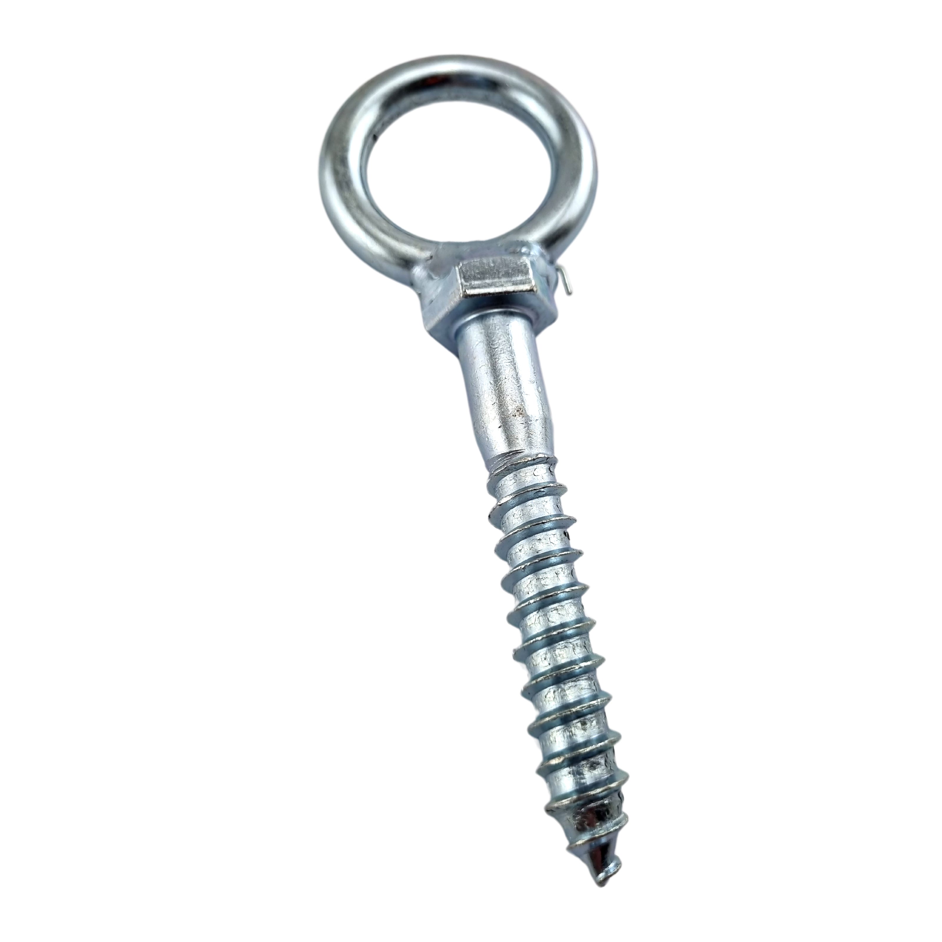 Screw-In Eye, Zinc Plated. Product code: CAC4. Australian Made. Brand: Downee. Rural Hardware, Fence and Gate Fittings. Shop online chain.com.au. Australia wide shipping.