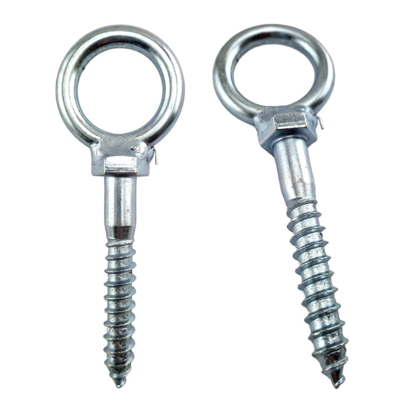 Screw-In Eye, Zinc Plated. Product code: CAC4. Australian Made. Brand: Downee. Rural Hardware, Fence and Gate Fittings. Shop online chain.com.au. Australia wide shipping.
