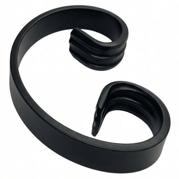 Black and zinc steel scrolls in style: DHP300. Wrought iron fencing components. Australia.