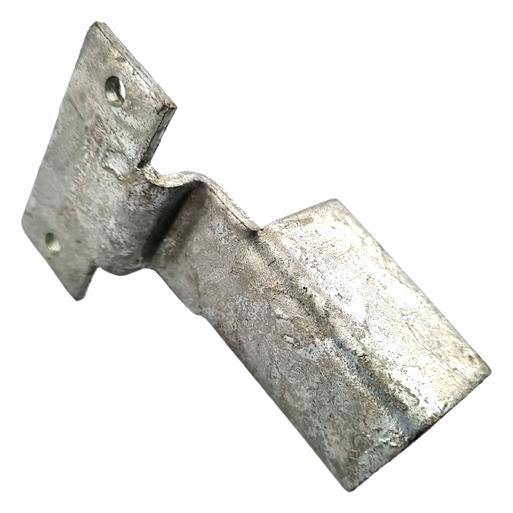 Security Rail Bracket in galvanised steel. Sizes: 30x30mm, code: SRB620-92SV; 40x40mm,&nbsp;code: SRB620-92. Australian Made. Brand: Downee. Shop Tubular Fencing and Brackets online chain.com.au. Australia wide shipping.