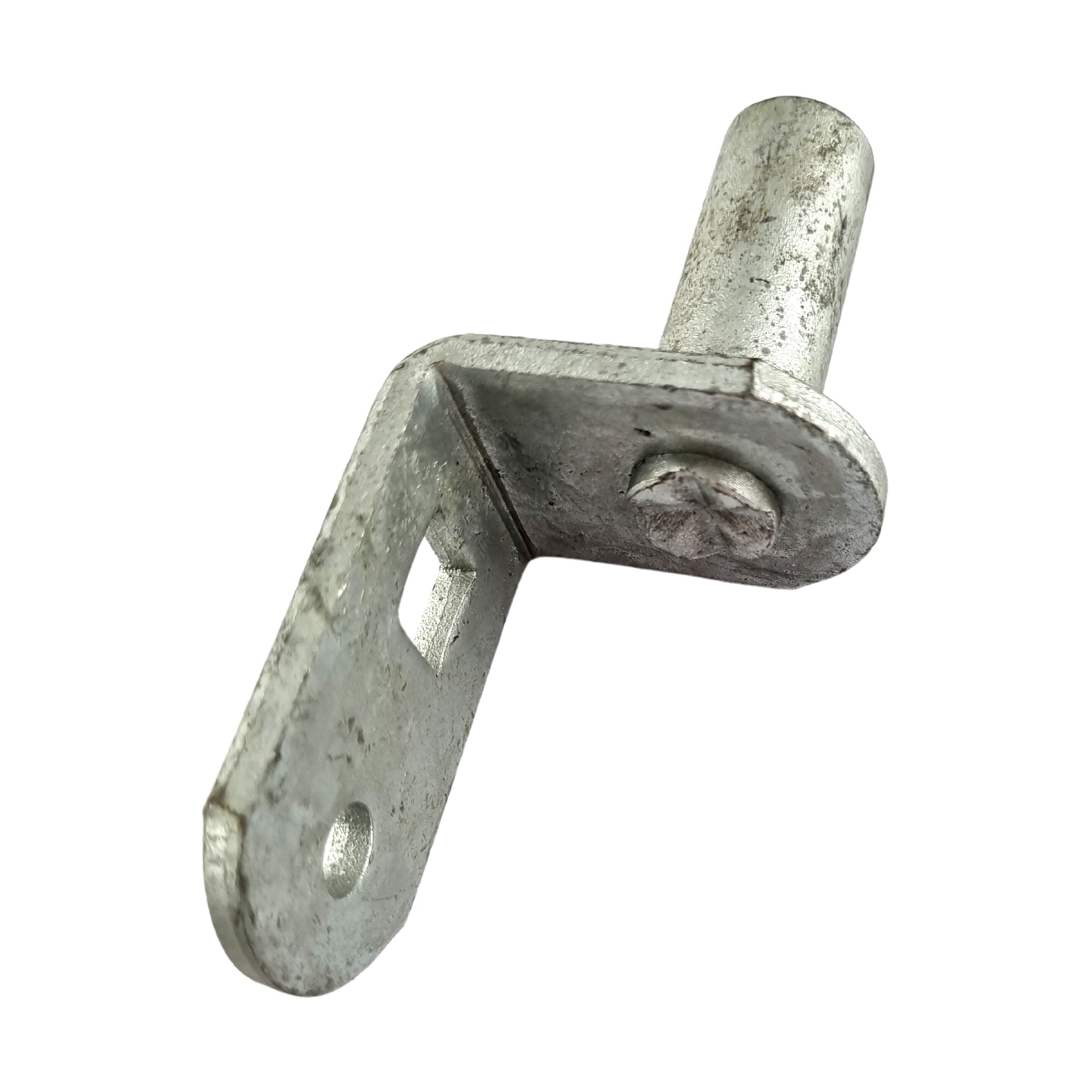 Short Plate Gudgeon - Heavy Duty - Galvanised. Australian made. Shop fence and gate fittings online. Chain.com.au. Australia wide shipping.