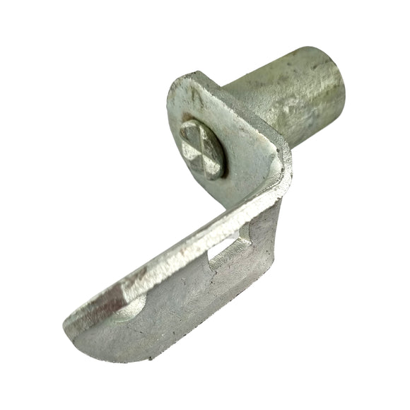 Short Plate Gudgeon - Heavy Duty - Round Flat Post Fitting - Galvanised. Australian made. Brand: Downee. Shop fence and gate fittings online. Chain.com.au. Australia wide shipping.