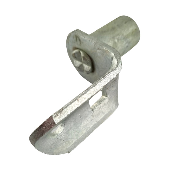 Short Plate Gudgeon - Heavy Duty - Round Flat Post Fitting - Galvanised. Australian made. Brand: Downee. Shop fence and gate fittings online. Chain.com.au. Australia wide shipping.