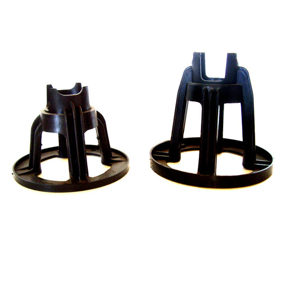 Black slab on ground plastic bar chairs. Various sizes. Australian wide shipping.