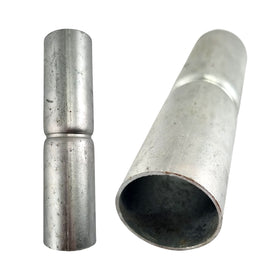Speedee Sleeve - External Pipe Joiner Galvanised. Brand: Downee. Various sizes. Shop Fence & Gate Fittings online at chain.com.au. Shipping Australia wide.