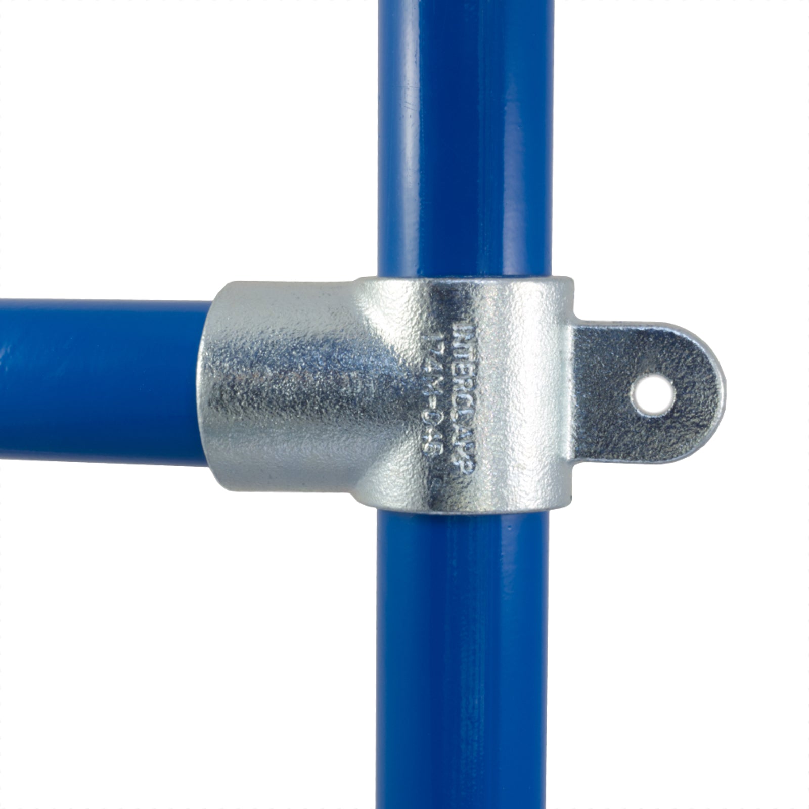 Swivel Tee (Swivel T) Male Part, Size: D48. Interclamp Code 174M. Shop rail, pipe and fence fittings online chain.com.au. Australia wide shipping.