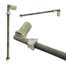 Timber Post - Bolt Thru - Type C - Galvanised. Australian Made. Brand: Downee. Fence & Gate Fittings. Shop online chain.com.au. Australia wide shipping.