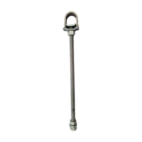 Timber Post Strap - Bolt Thru - Type A - Galvanised. Codes: S7C & S8C. Brand: Downee. Australian Made. Fence & Gate Fittings. Shop online chain.com.au. Australia wide shipping.