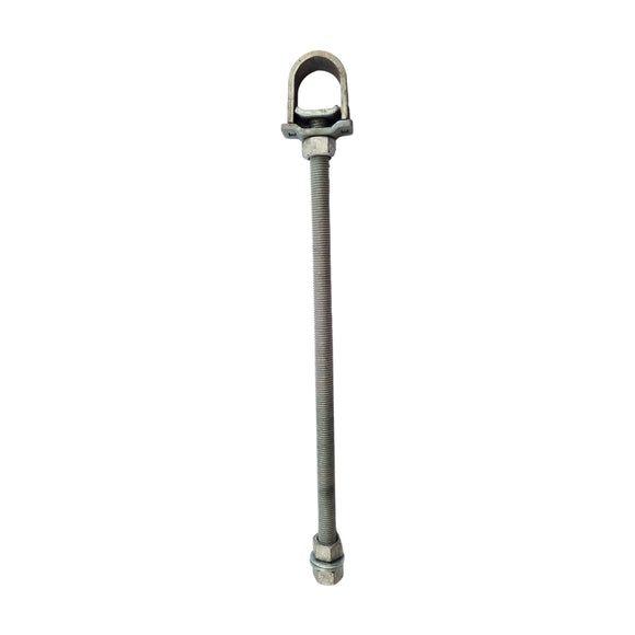 Timber Post Strap - Bolt Thru - Type A - Galvanised. Codes: S7C & S8C. Brand: Downee. Australian Made. Fence & Gate Fittings. Shop online chain.com.au. Australia wide shipping.