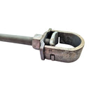 Timber Post Strap - Bolt Thru - Type A - Galvanised. Codes: S7C & S8C. Brand: Downee. Australian Made. Fence & Gate Fittings. Shop online chain.com.au. Australia wide shipping.