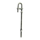 Timber Post Strap - Bolt Thru - Type C - Galvanised. Australian Made. Brand: Downee. Fence & Gate Fittings. Shop online chain.com.au. Australia wide shipping.