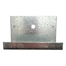 Timber Rail Joiner Bracket in Galvabond. Code: J7154. Size: 120x7x54mm. Australian Made. Brand: Downee. Shop Tubular Fencing and Brackets online chain.com.au. Australia wide shipping.