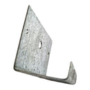 Timber Rail Joiner Bracket in Galvabond. Code: J7154. Size: 120x7x54mm. Australian Made. Brand: Downee. Shop Tubular Fencing and Brackets online chain.com.au. Australia wide shipping.