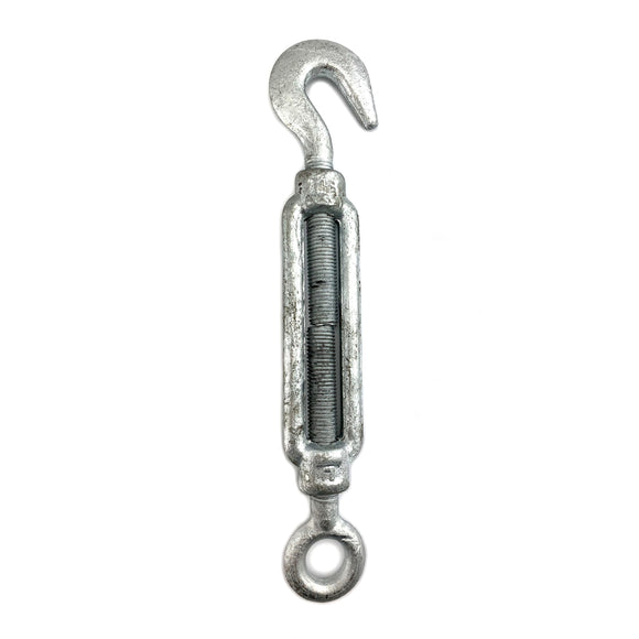Turnbuckles - Galvanised - Hook-Eye - Various Sizes. Australia