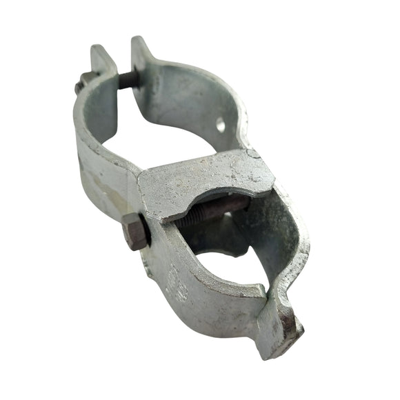 Two Part Interlocking Hinge + Attachment - Galvanised. Various sizes. Shop Fence & Gate Fittings online at chain.com.au. Shipping Australia wide.