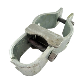 Two Part Flush Interlocking Hinge + Attachment - Galvanised. Brand: Downee. Australian made. Shop fence and gate fittings online chain.com.au. Australia wide shipping