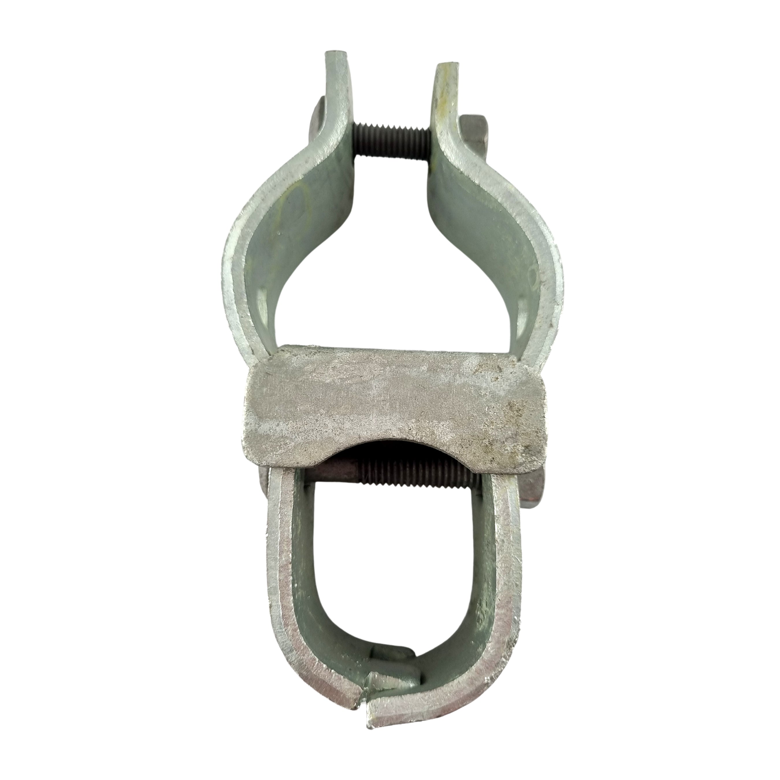 Two Part Flush Interlocking Hinge + Attachment - Galvanised. Shop fence and gate fittings online chain.com.au. Australia wide shipping