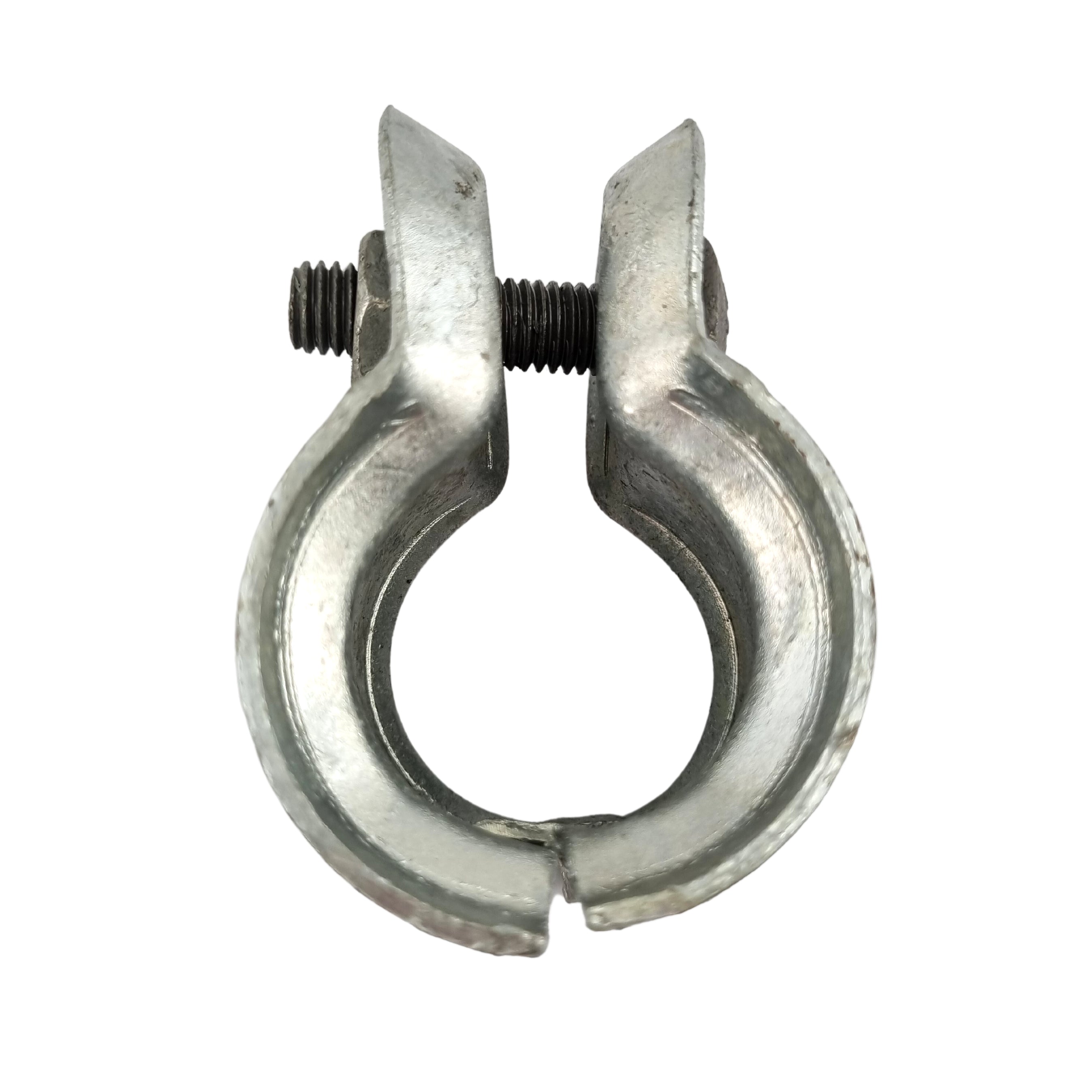 Universal Post Clamps in a galvanised finish, Australian made. Product code: UFFT. Various sizes. Shop Fence & Gate Fittings. Australia wide shipping. Chain.com.au