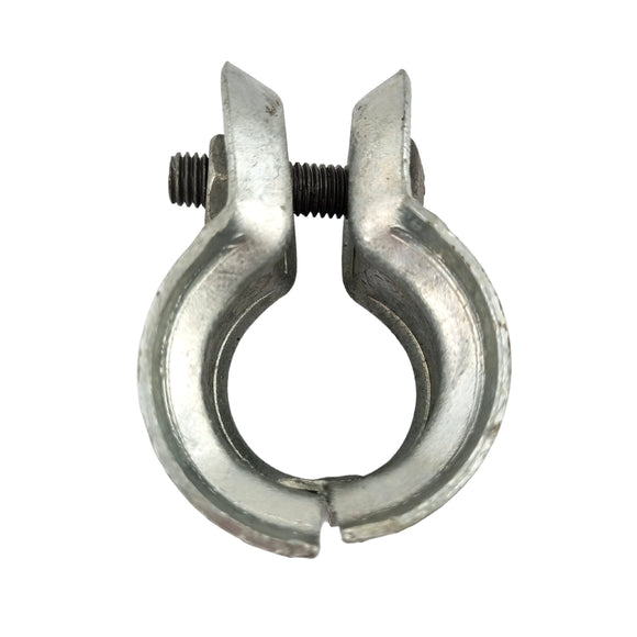 Universal Post Clamps in a galvanised finish, Australian made. Product code: UFFT. Brand: Downee. Various sizes. Shop Fence & Gate Fittings. Australia wide shipping. Chain.com.au