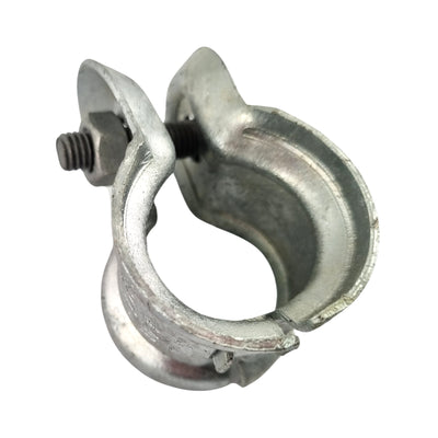 Universal Post Clamps in a galvanised finish, Australian made. Product code: UFFT. Brand: Downee. Various sizes. Shop Fence & Gate Fittings. Australia wide shipping. Chain.com.au